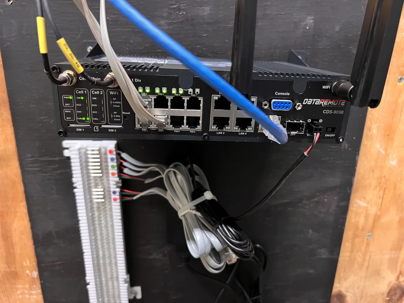 Cellular gateway installation