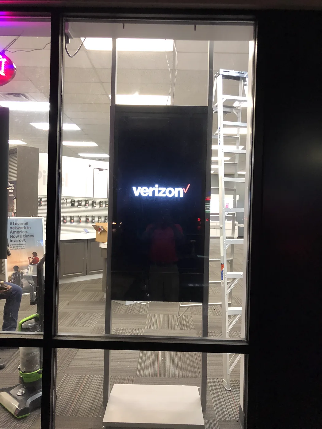 Retail digital display installation in the Greater Portland area