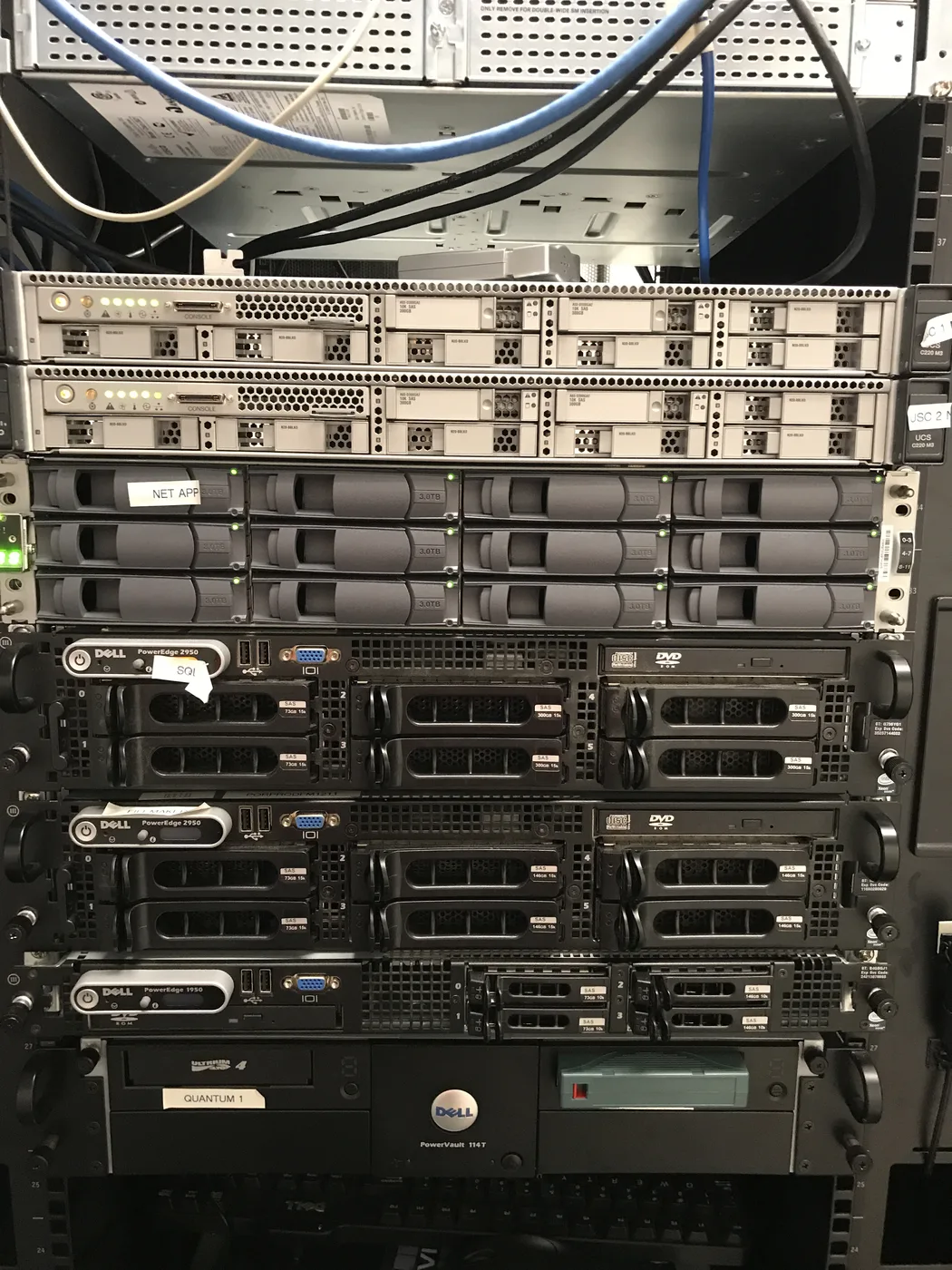 Server rack installation by Sovun Technologies